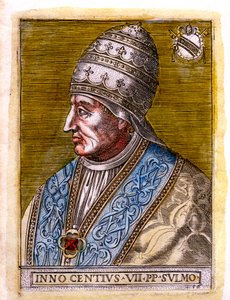 VII. Innocent pápa c1336-1406, c19. század alkotó: Unbekannt