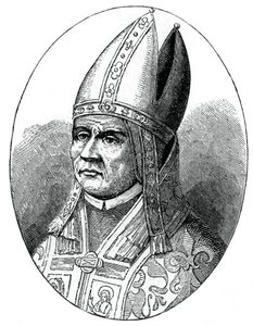 I. Szilveszter pápa, 1870 alkotó: Unbekannt
