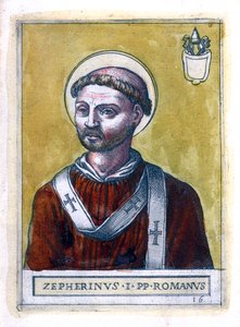 I. Zephyrinus pápa alkotó: Unbekannt