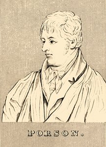 Porson, 1759-1808, 1830. alkotó: Unbekannt