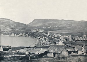 Port Erin – Panorámás kilátás a városra és környékére, 1895 alkotó: Unbekannt