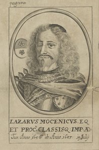 Lazzaro Mocenigo admirális portréja 1624-1657, 1720 körül. alkotó: Unbekannt