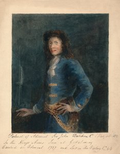 Sir John Balchin admirális portréja, 1832. alkotó: Unbekannt