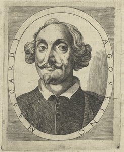 Agostino Mascardi portréja 1590-1640, egy 1640-1650. alkotó: Unbekannt