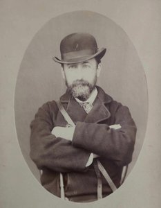 Camille Saint-Saens portréja 1835-1921, 1870. alkotó: Unbekannt