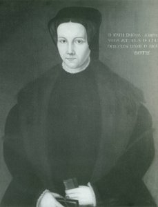 Catherine Willoughby, Suffolk hercegnőjének portréja alkotó: Unbekannt