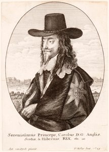 I. Károly portréja, kocsma. 1649. alkotó: Unbekannt