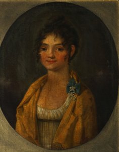 Cseszmai Anna Alekszejevna Orlova grófnő portréja 1785-1848, c. 1805-1810 alkotó: Unbekannt