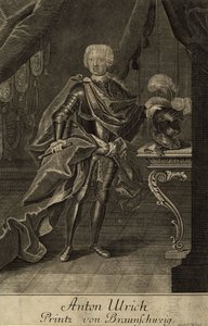 Anthony Ulrich brunswicki herceg portréja 1714-1774, um 1700 alkotó: Unbekannt
