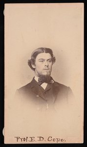 Edward Drinker Cope portréja 1840-1897, 1860 körül. alkotó: Unbekannt