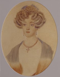 Jekatyerina Nyikolajevna Goncsarova portréja 1809-1843, 1820-as évek vége-1830-as évek eleje alkotó: Unbekannt