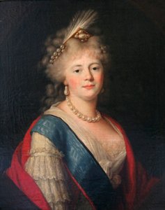 „Maria Fedorovna császárné portréja”, 18. század vége alkotó: Unbekannt