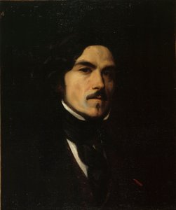 Eugène Delacroix portréja 1798-1863, c. 1840 alkotó: Unbekannt