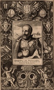 Ferdinánd Magellán portréja 1470-1521, 1624. alkotó: Unbekannt