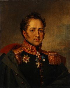 Alekszandr Alekszandrovics Pisarev tábornok portréja 1780-1848, XIX. század első negyede. alkotó: Unbekannt