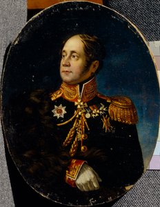 Nyikolaj Martemjanovics Szipjagin tábornok portréja 1785-1828 alkotó: Unbekannt