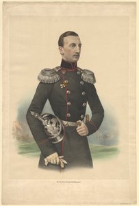 Nyikolaj Nyikolajevics orosz nagyherceg portréja 18311891, 1860 alkotó: Unbekannt