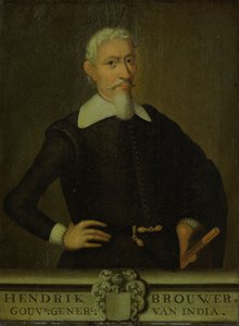 Hendrik Brouwer (1581-1643) portréja.  Alternatív cím(ek): Hendrik Brouwer (1581-1643). főkormányzó (1632-36).[1] alkotó: Unbekannt