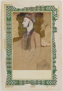 Ibrahim Adil Shah II, Bijapur portréja 1626-ban, kb. 1640. alkotó: Unbekannt