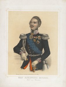 Ivan Fjodorovics Paskevics, Erivan gróf, a Lengyel Királyság alkirályának portréja, 1850 alkotó: Unbekannt