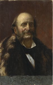 Jacques Offenbach portréja 1819-1880