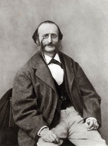 Jacques Offenbach portréja 1819-1880, kb. 1865. alkotó: Unbekannt