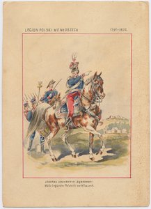 Jan Henryk Dabrowski portréja, c. 1797-1800 alkotó: Unbekannt