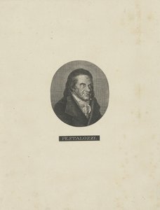 Johann Heinrich Pestalozzi portréja 1746-1827 , c. 1830. alkotó: Unbekannt