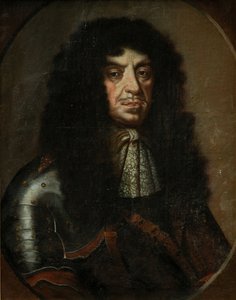 II. János Kázmér Vasa 1609-1672 lengyel király és litván nagyherceg portréja, XVII. század második fele. alkotó: Unbekannt