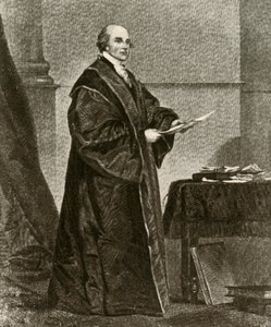 John Jay portréja talárjában, mint az Egyesült Államok első főbírója, 1780, 1937. alkotó: Unbekannt