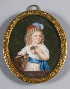 Louis-Charles, 1785-1795 francia királyi herceg portréja, XIX. alkotó: Unbekannt