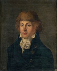 Louis Antoine de Saint-Just portréja 1767-1794, 1767 után. alkotó: Unbekannt