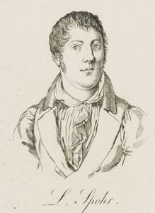 Louis Spohr portréja 1784-1859, c. 1830. alkotó: Unbekannt