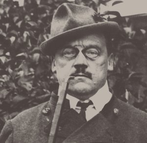 Ludwig Thoma portréja 1867-1921, 1910-es évek. alkotó: Unbekannt