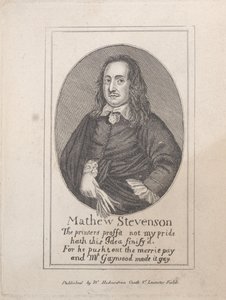 Mathew Stevenson portréja, 18. század vége – 19. század eleje. alkotó: Unbekannt