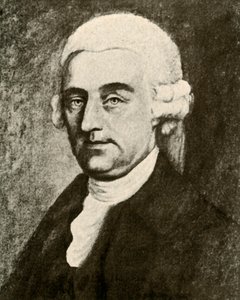 A bostoni Nathaniel Appleton portréja, fehér parókában, felfújt parókában, 1740, 1937. alkotó: Unbekannt