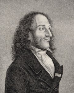 Niccolò Paganini portréja 1782-1840, c. 1830 alkotó: Unbekannt