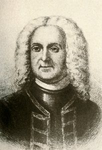 Patrick Gordon, gyarmati kormányzó portréja, 1690, 1937. alkotó: Unbekannt