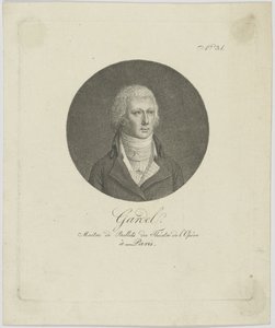 Pierre-Gabriel Gardel portréja 1758-1840, c. 1787. alkotó: Unbekannt