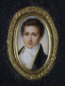 Grigorij Petrovics Volkonszkij herceg portréja 1776-1852, 1820-as évek alkotó: Unbekannt