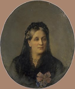 Mária Alekszandrovna Dolgorukaja hercegnő portréja, szül.: Apraxina 1816-1892, XIX. második fele alkotó: Unbekannt