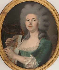 Rosalie Dugazon portréja 1755-1821, 1787. alkotó: Unbekannt