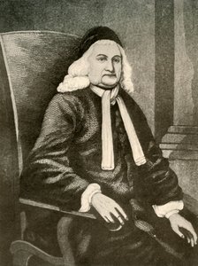 Samuel Sewall portréja perifériában és hosszú kabátban, 1700-1720, 1937. alkotó: Unbekannt