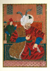 II. Szelim 1524-1574, az Oszmán Birodalom szultánjának portréja, 1570 és 1590 között alkotó: Unbekannt