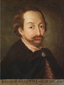Stanislaw Zolkiewski portréja 1547-1620, 1618 alkotó: Unbekannt