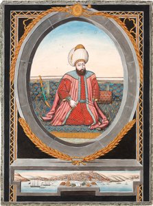 II. Murád szultán portréja 1404-1451 alkotó: Unbekannt