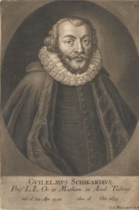 Wilhelm Schickard portréja 1592-1635. alkotó: Unbekannt