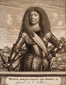 Willem Adriaan II van Horne portréja 1633-1694 Forrás: Háborús jelenet, 1675. alkotó: Unbekannt