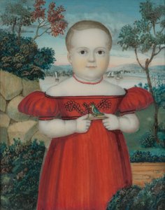 Fiúportré, 1840-es évek.
