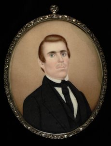 Egy úriember portréja, kb. 1850. alkotó: Unbekannt